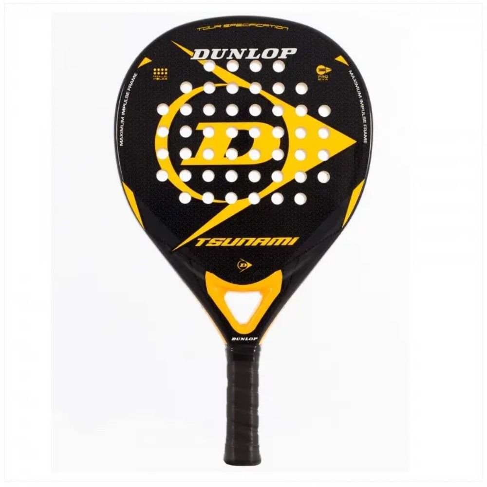 pala-padel-dunlop-tsunami-orange-fluor Tienda online de Material Deportivo para escuelas y otros colectivos