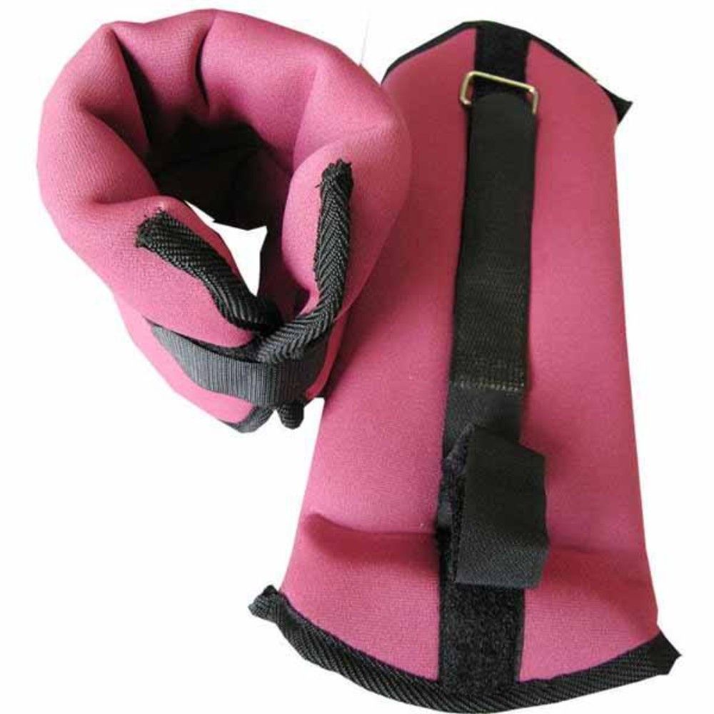 Material deportivo para educacion fisica. tobilleras-mu&ntilde;equeras lastradas alser. fabricadas en neopreno. pesos disponibles: 1 kg / 2 kg.